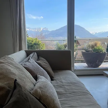 Maison En Bois Avec Piscine Chauffee Et Vue Panoramique Villa *